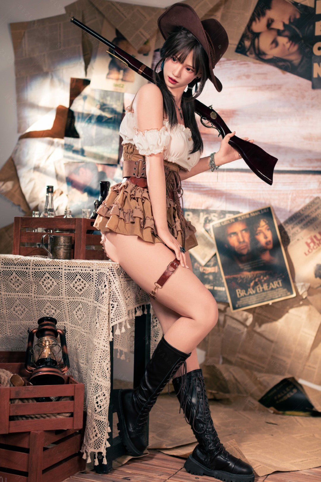 Seksa lelle Heliantuss (Bezlya Doll 162 cm C-Cup 2,2 U silikona)