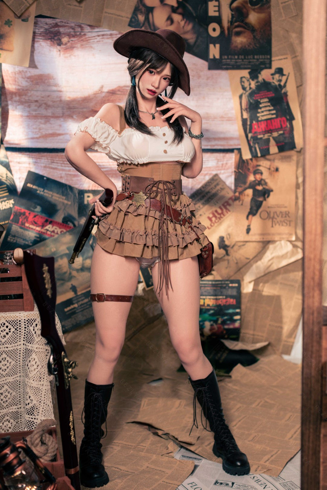 Seksa lelle Heliantuss (Bezlya Doll 162 cm C-Cup 2,2 U silikona)