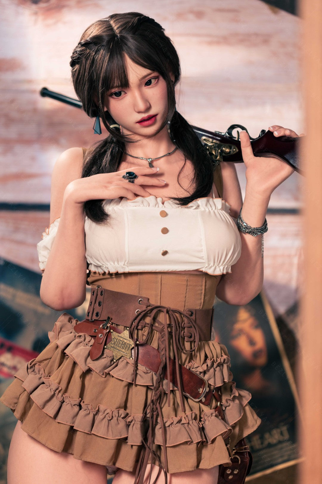 Seksa lelle Heliantuss (Bezlya Doll 162 cm C-Cup 2,2 U silikona)