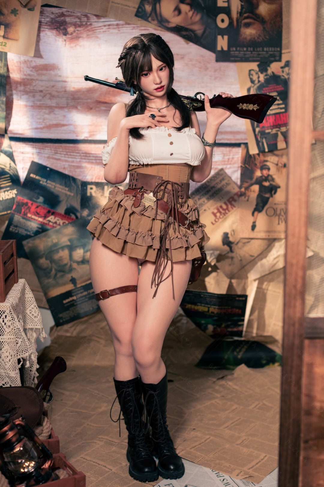 Seksa lelle Heliantuss (Bezlya Doll 162 cm C-Cup 2,2 U silikona)