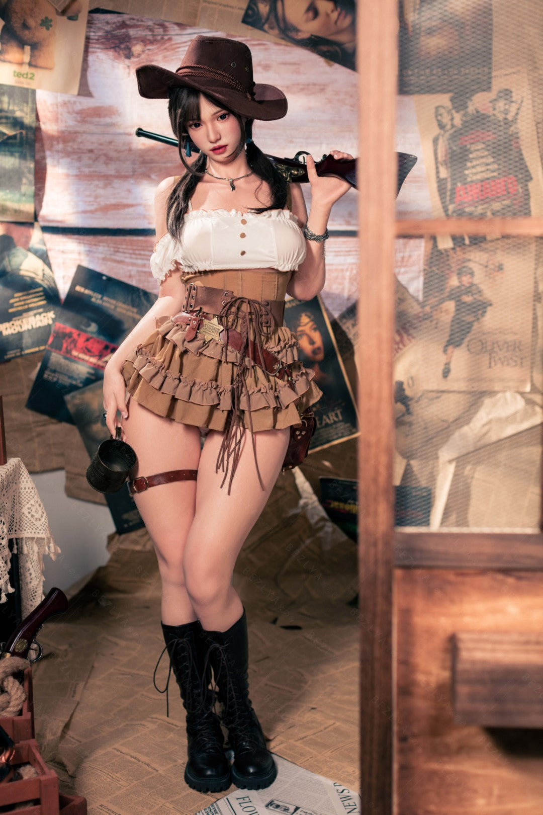 Seksa lelle Heliantuss (Bezlya Doll 162 cm C-Cup 2,2 U silikona)