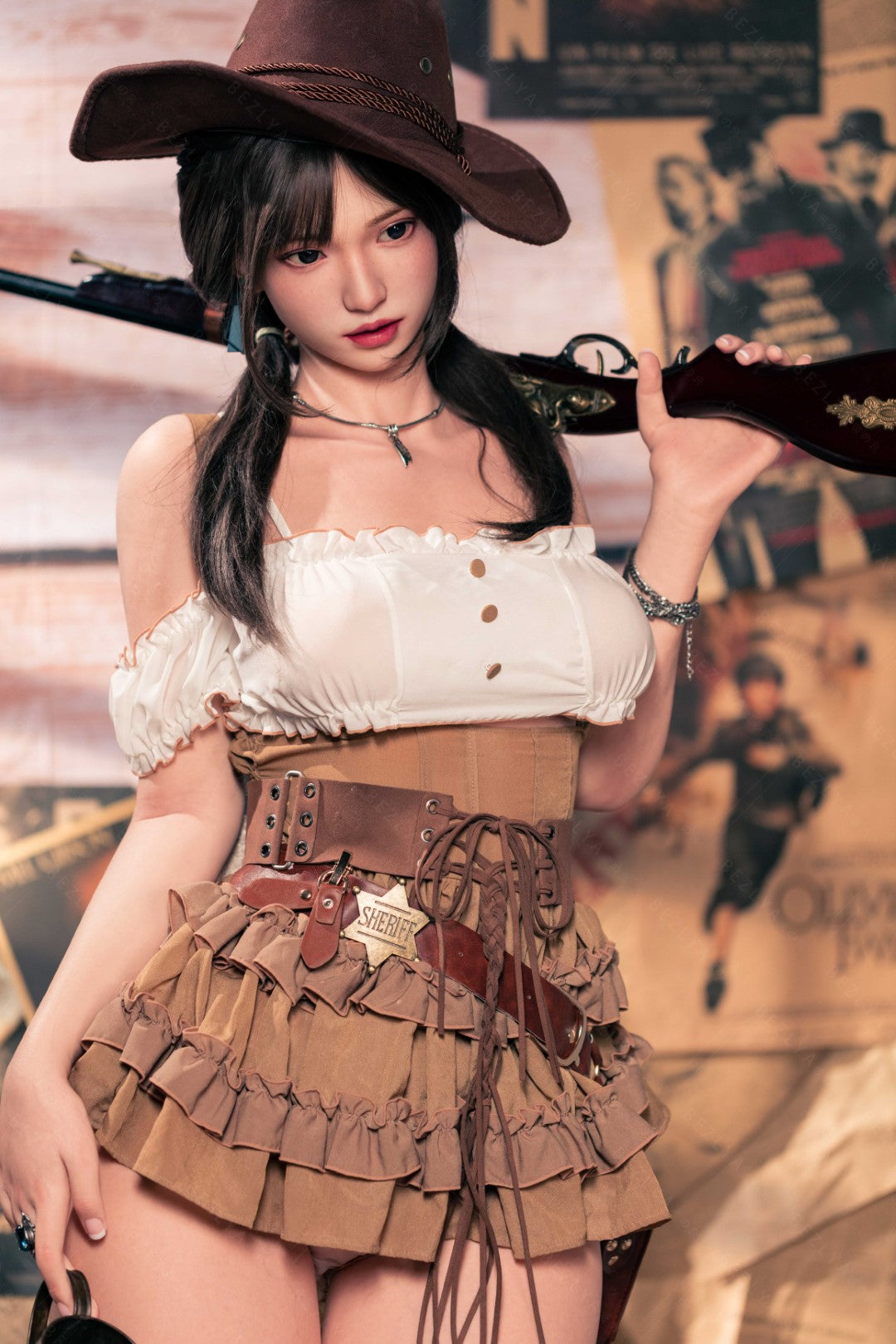 Seksa lelle Heliantuss (Bezlya Doll 162 cm C-Cup 2,2 U silikona)