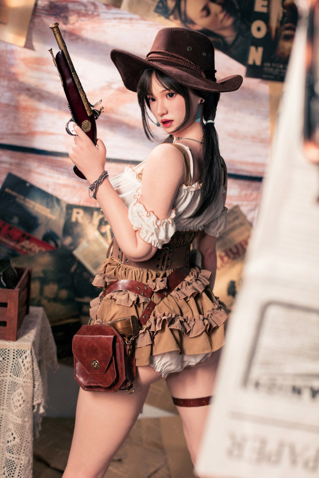 Seksa lelle Heliantuss (Bezlya Doll 162 cm C-Cup 2,2 U silikona)