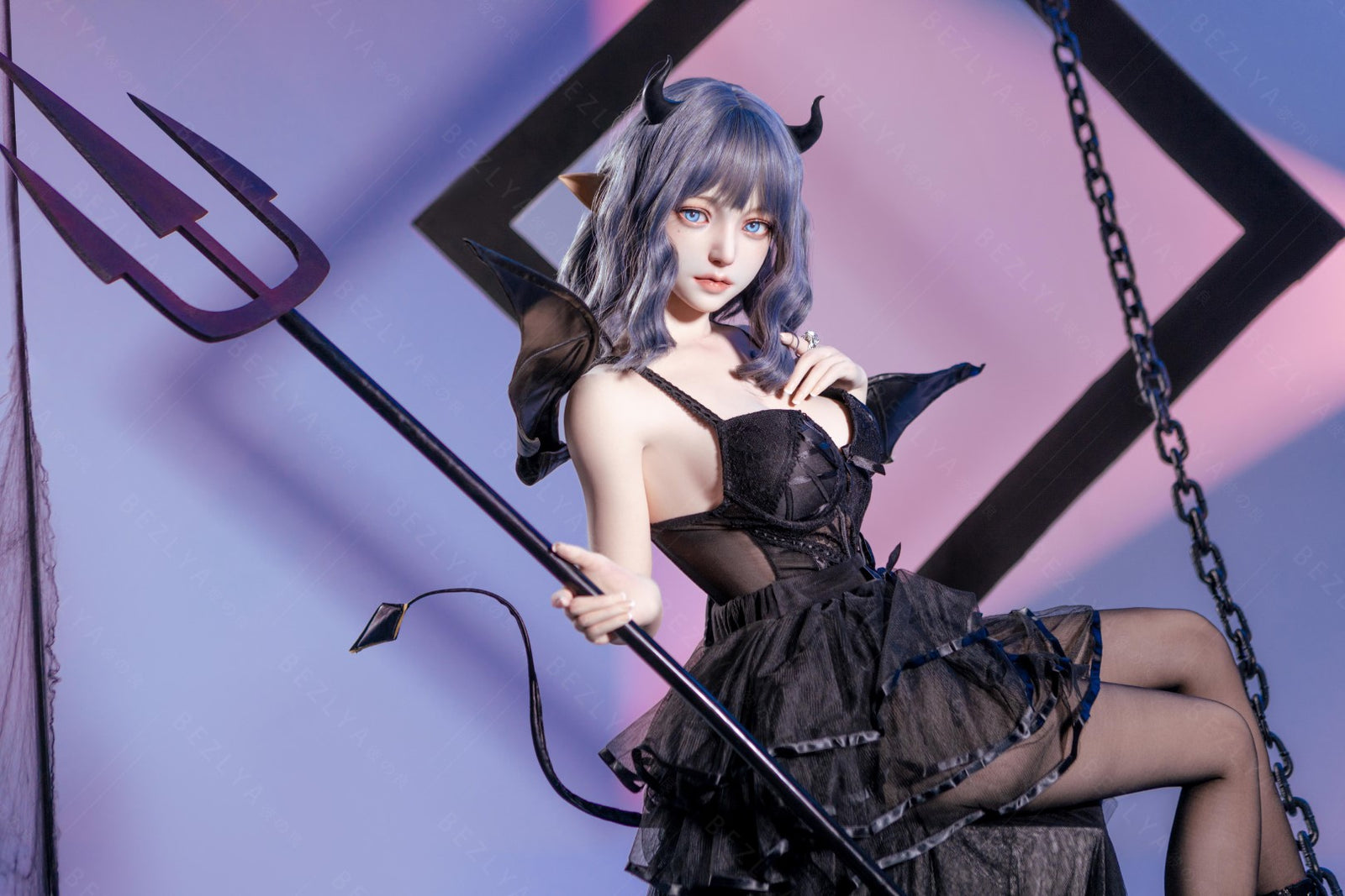 Kampanula seksa lelle (Bezlya Doll 149 cm D-kauss 2,1 silikona)