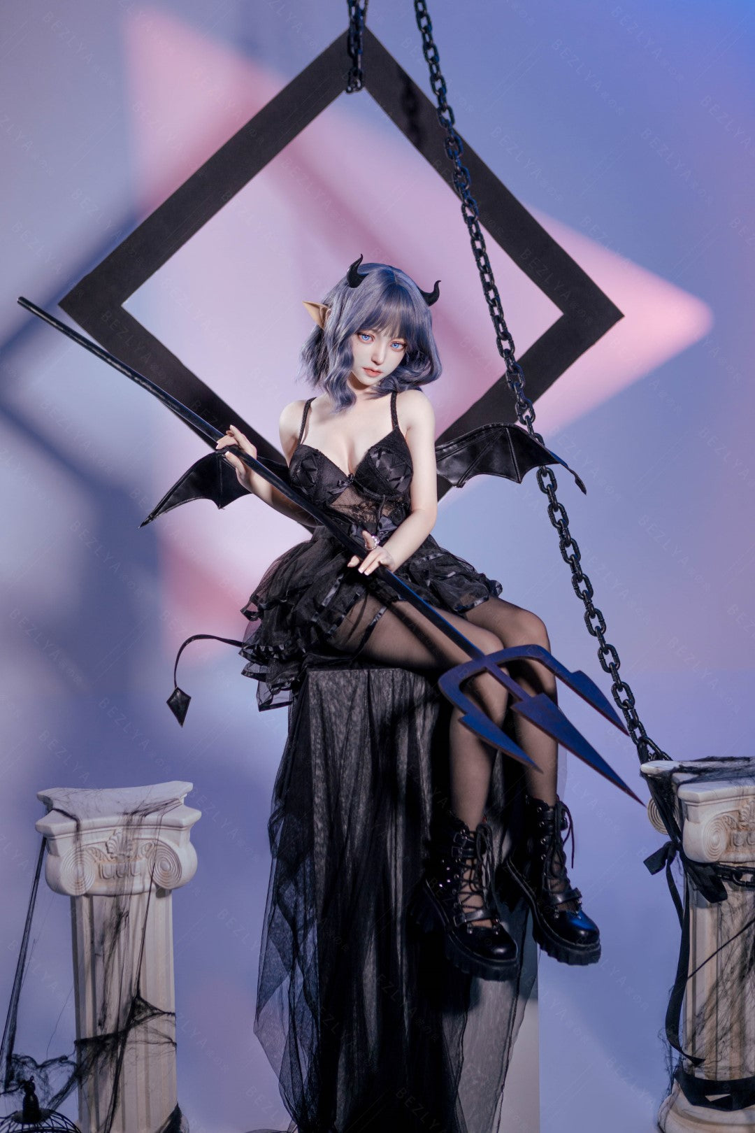 Kampanula seksa lelle (Bezlya Doll 149 cm D-kauss 2,1 silikona)