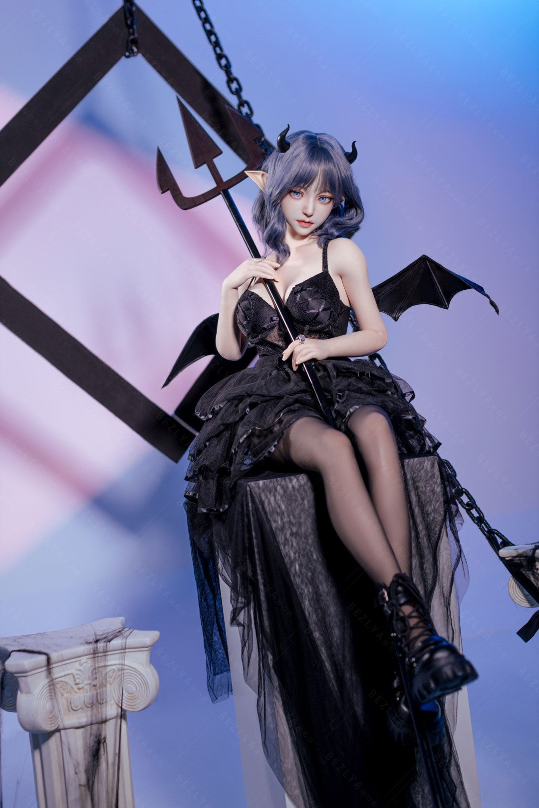 Kampanula seksa lelle (Bezlya Doll 149 cm D-kauss 2,1 silikona)
