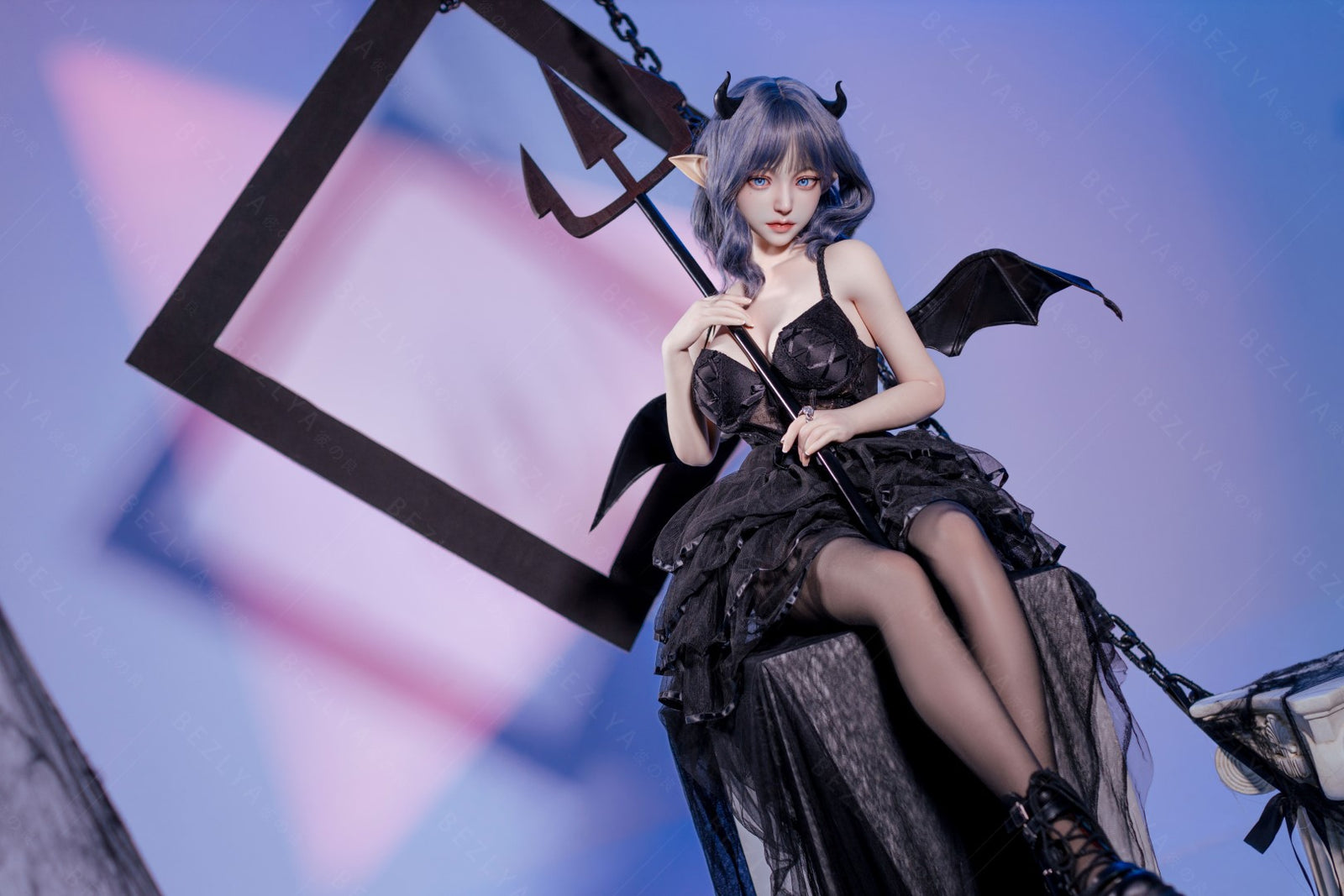 Kampanula seksa lelle (Bezlya Doll 149 cm D-kauss 2,1 silikona)