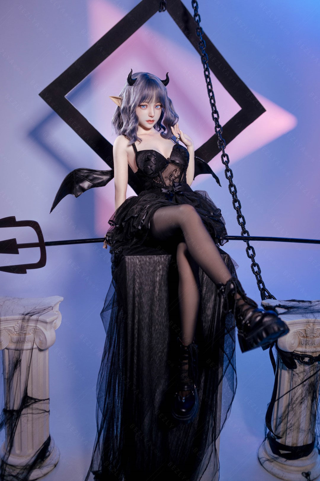 Kampanula seksa lelle (Bezlya Doll 149 cm D-kauss 2,1 silikona)