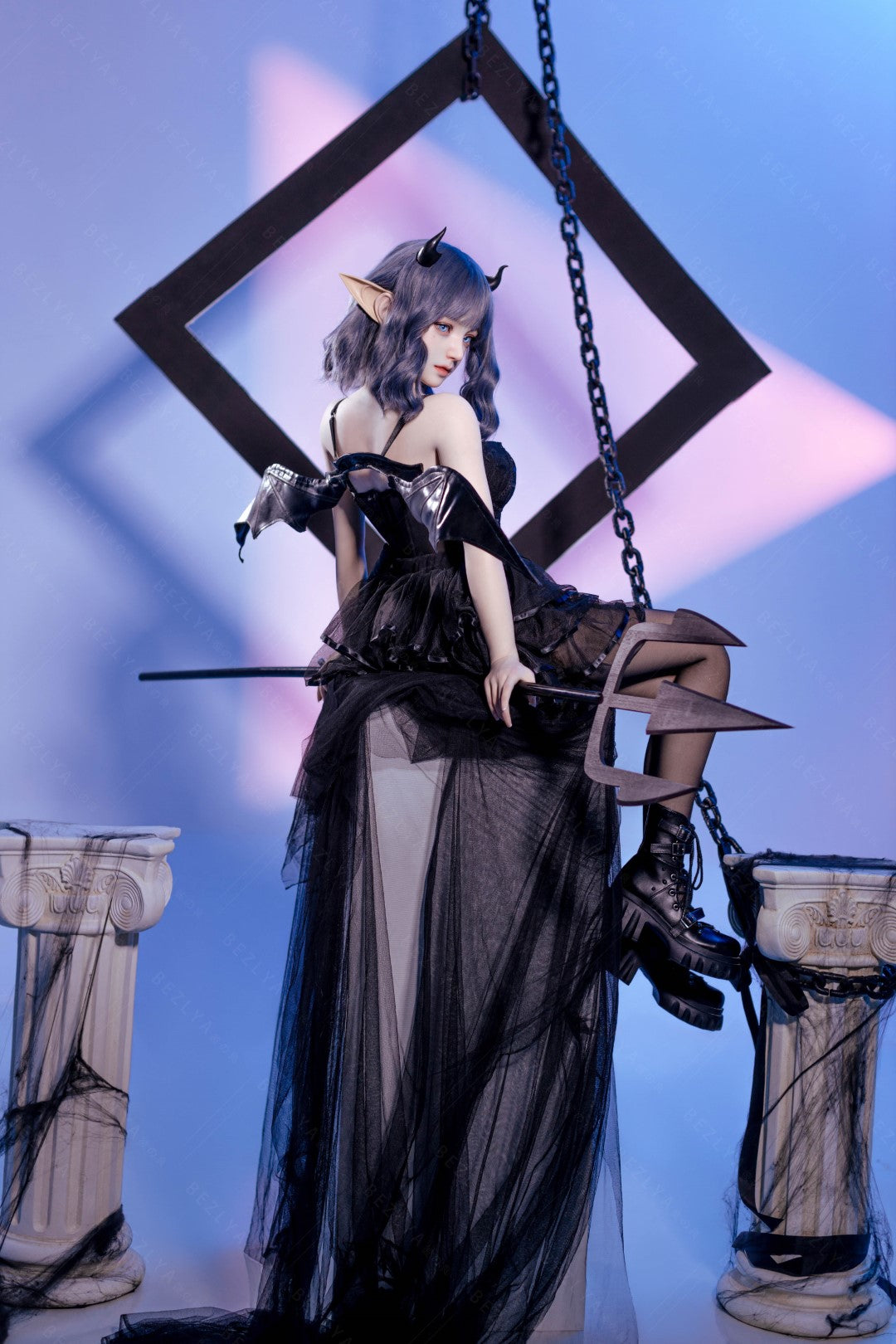 Kampanula seksa lelle (Bezlya Doll 149 cm D-kauss 2,1 silikona)