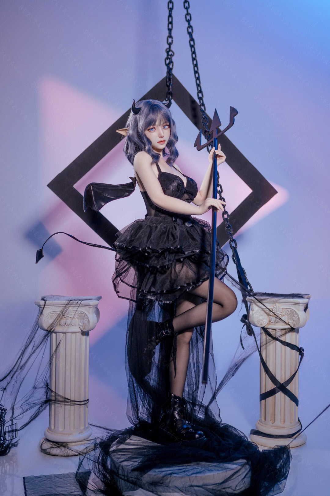 Kampanula seksa lelle (Bezlya Doll 149 cm D-kauss 2,1 silikona)