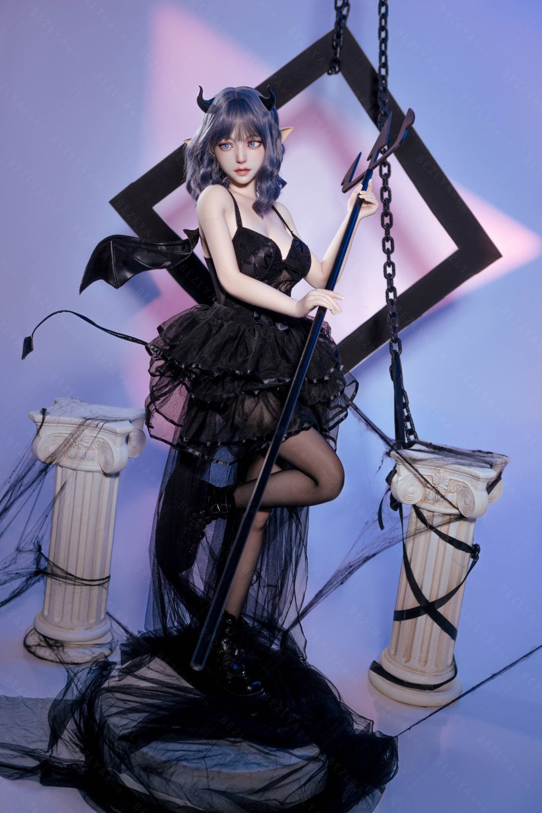 Kampanula seksa lelle (Bezlya Doll 149 cm D-kauss 2,1 silikona)