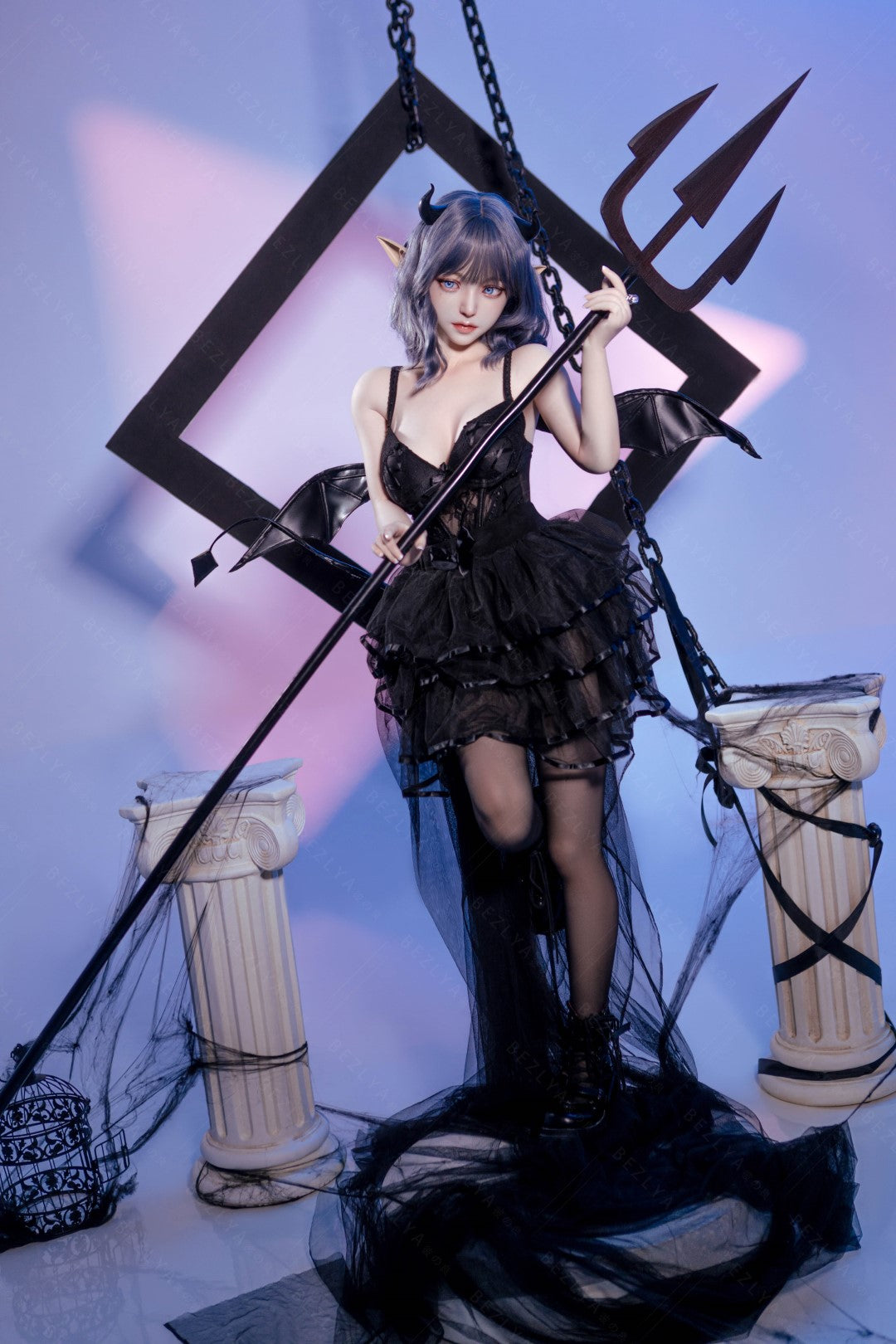 Kampanula seksa lelle (Bezlya Doll 149 cm D-kauss 2,1 silikona)