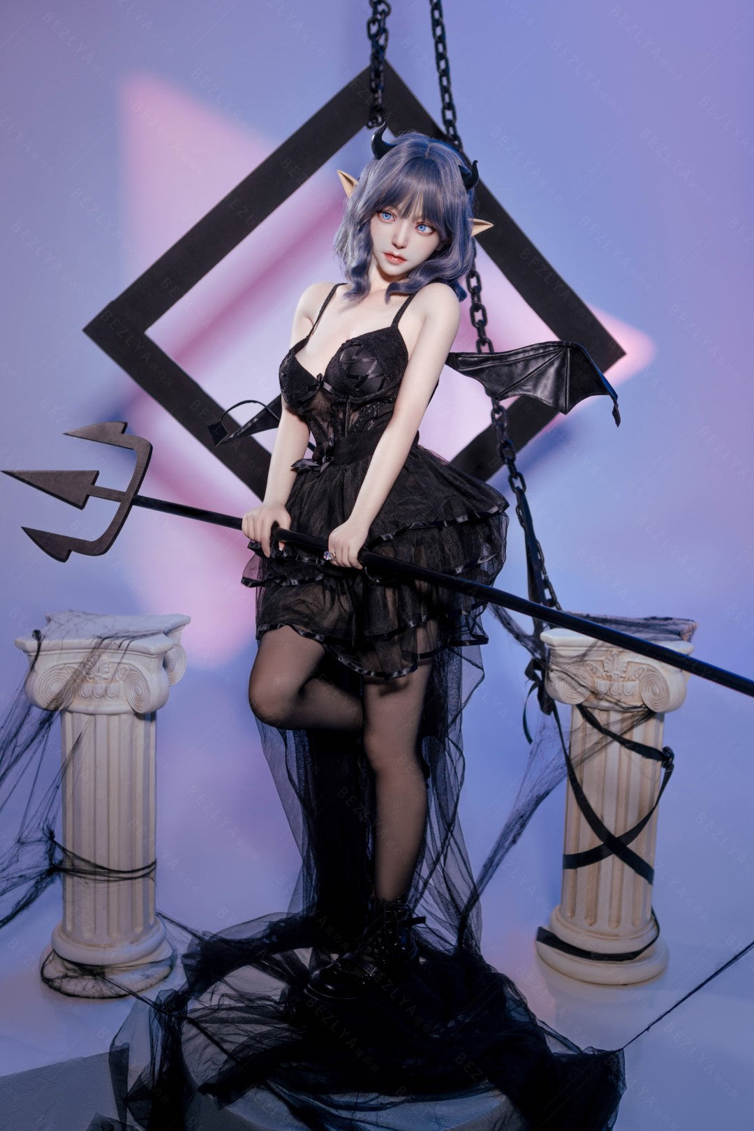 Kampanula seksa lelle (Bezlya Doll 149 cm D-kauss 2,1 silikona)