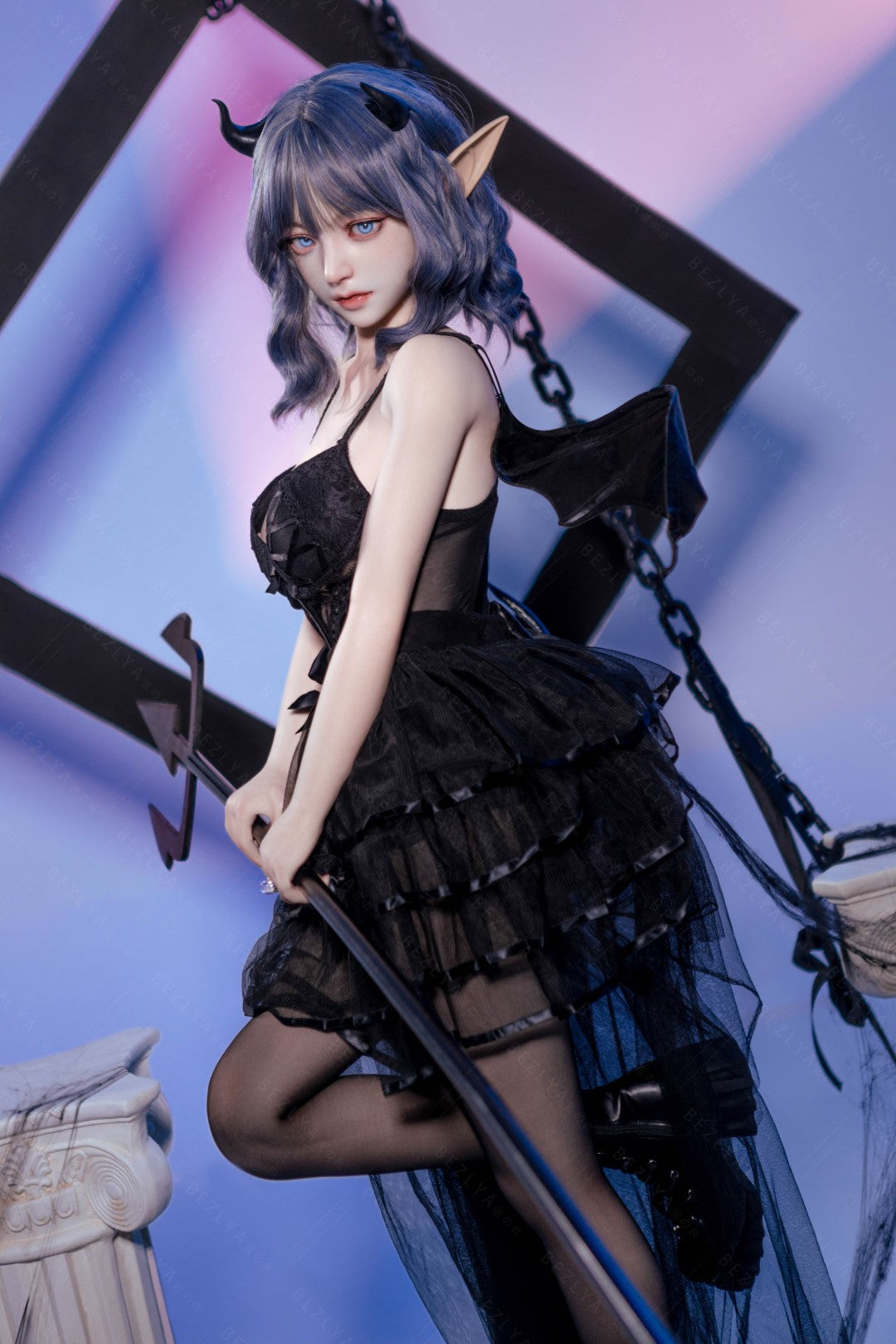 Kampanula seksa lelle (Bezlya Doll 149 cm D-kauss 2,1 silikona)