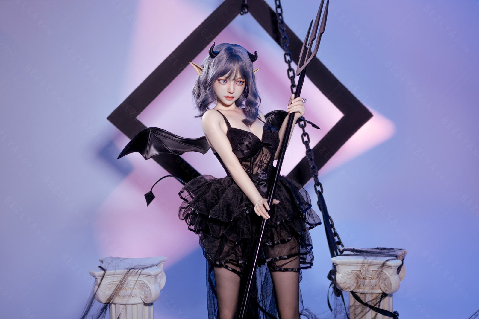 Kampanula seksa lelle (Bezlya Doll 149 cm D-kauss 2,1 silikona)