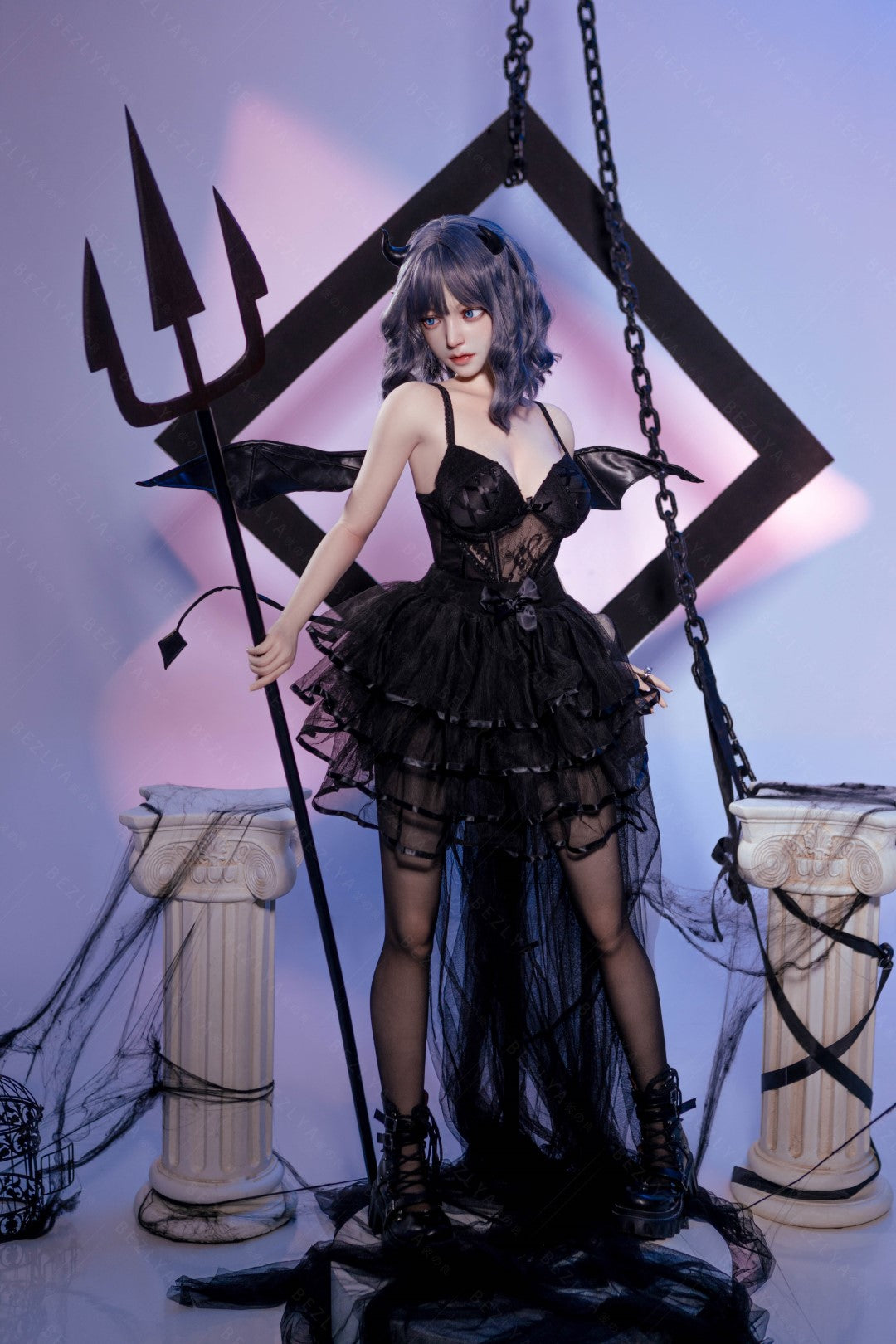 Kampanula seksa lelle (Bezlya Doll 149 cm D-kauss 2,1 silikona)