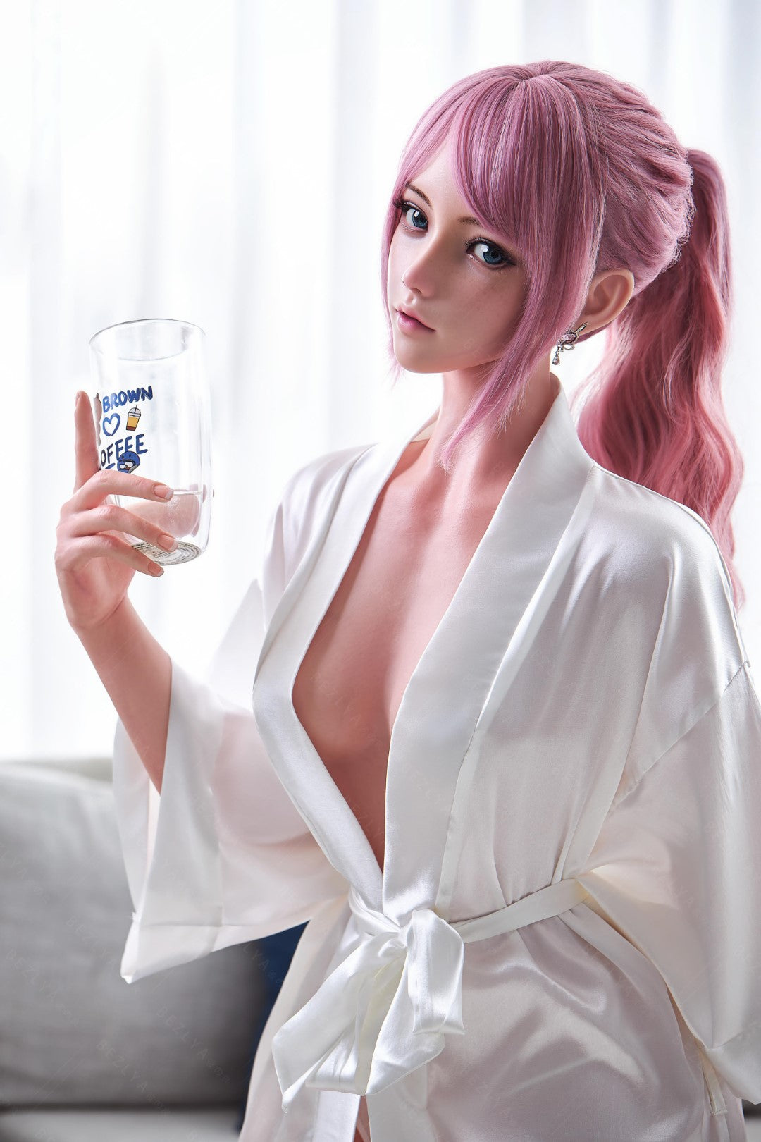 Seksa lelle Cyrtenthera (Bezlya Doll 156 cm B krūze 2,1 silikona)