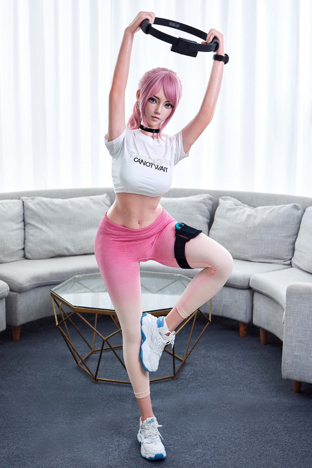 Seksa lelle Cyrtenthera (Bezlya Doll 156 cm B krūze 2,1 silikona)