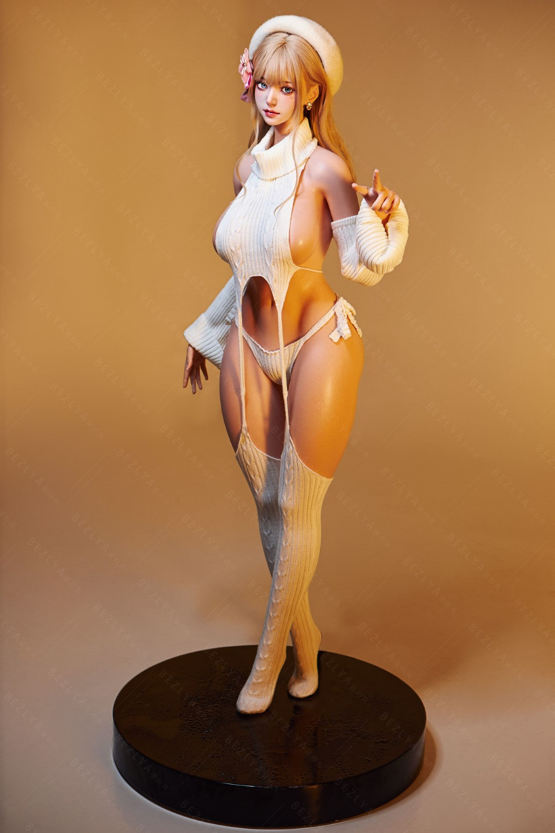 Kampanula seksa lelle (Bezlya Doll 155 cm H-kauss 2,1 silikona)
