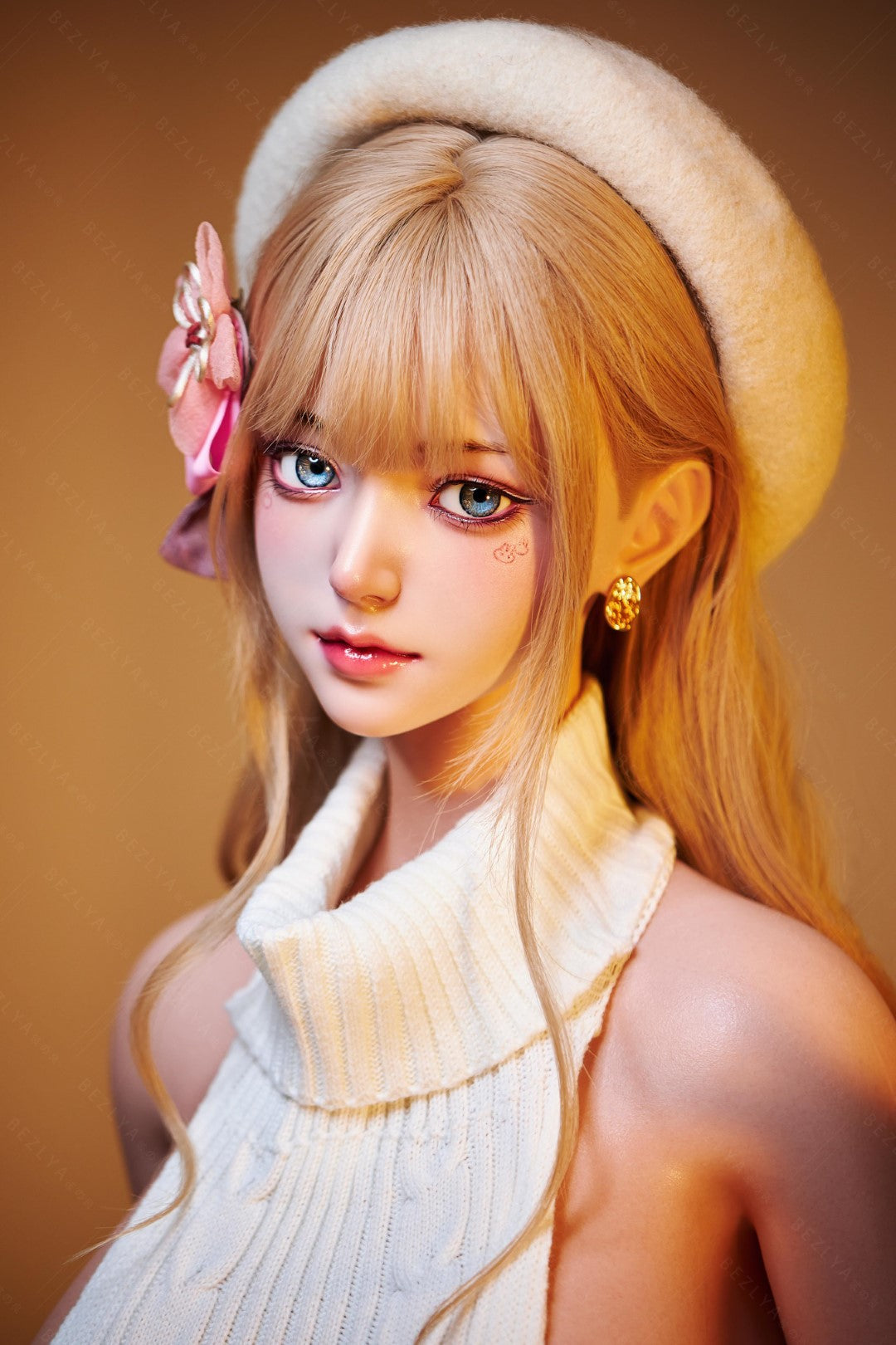 Kampanula seksa lelle (Bezlya Doll 155 cm H-kauss 2,1 silikona)