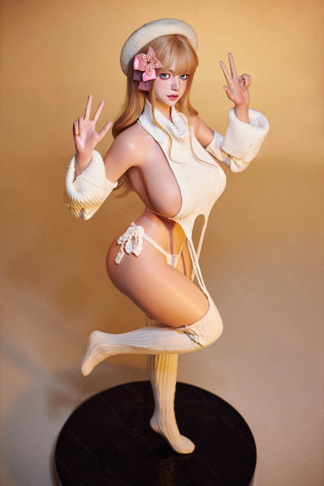 Kampanula seksa lelle (Bezlya Doll 155 cm H-kauss 2,1 silikona)