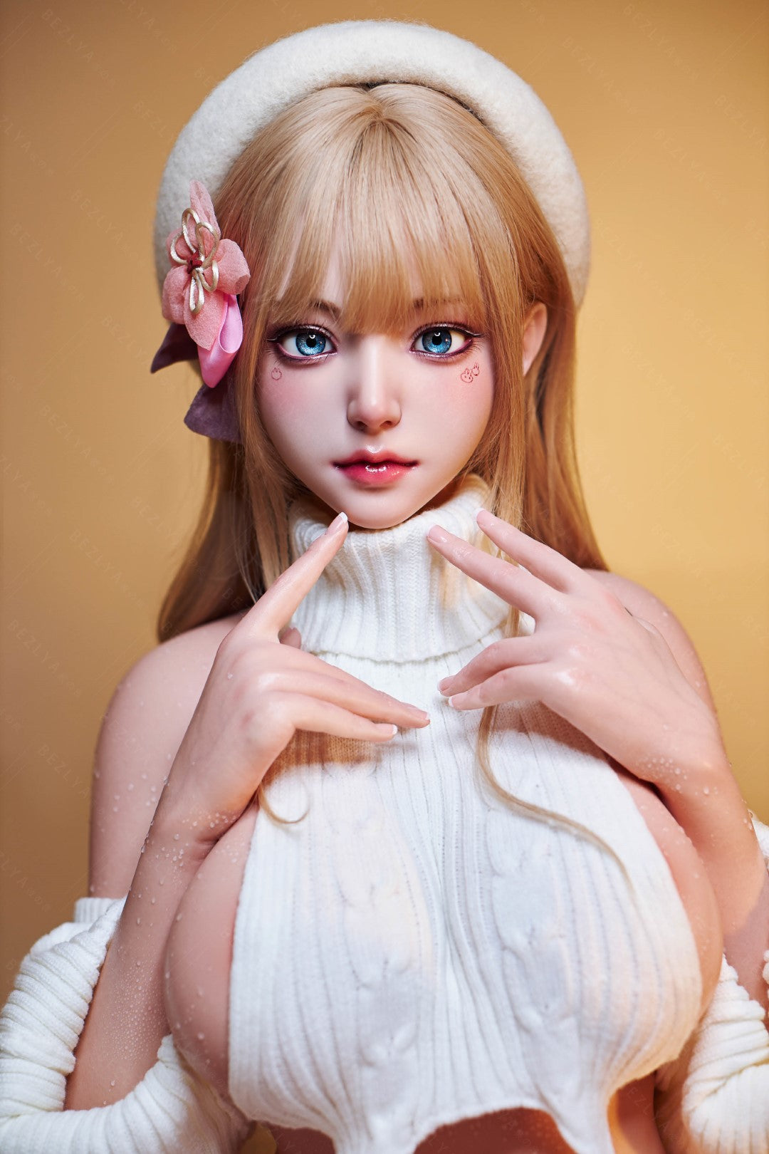 Kampanula seksa lelle (Bezlya Doll 155 cm H-kauss 2,1 silikona)