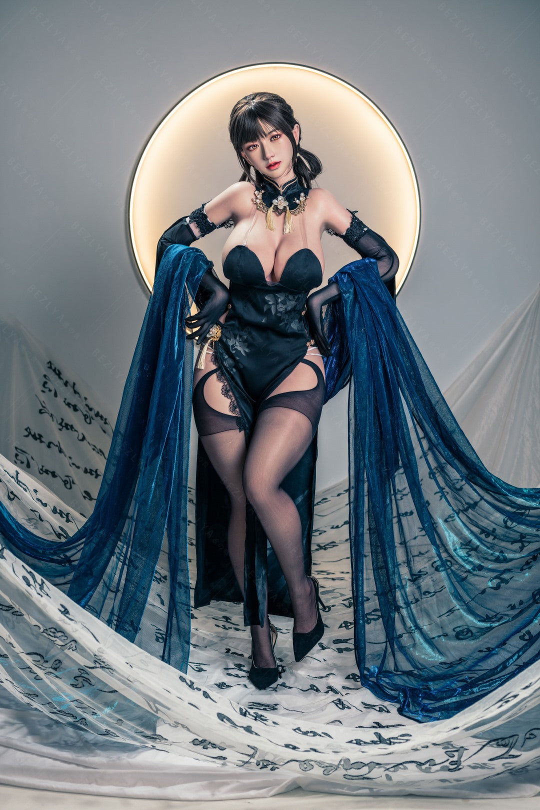 Seksa lelle Lagenaria (Bezlya Doll 155 cm H-kauss 2,1 silikona)