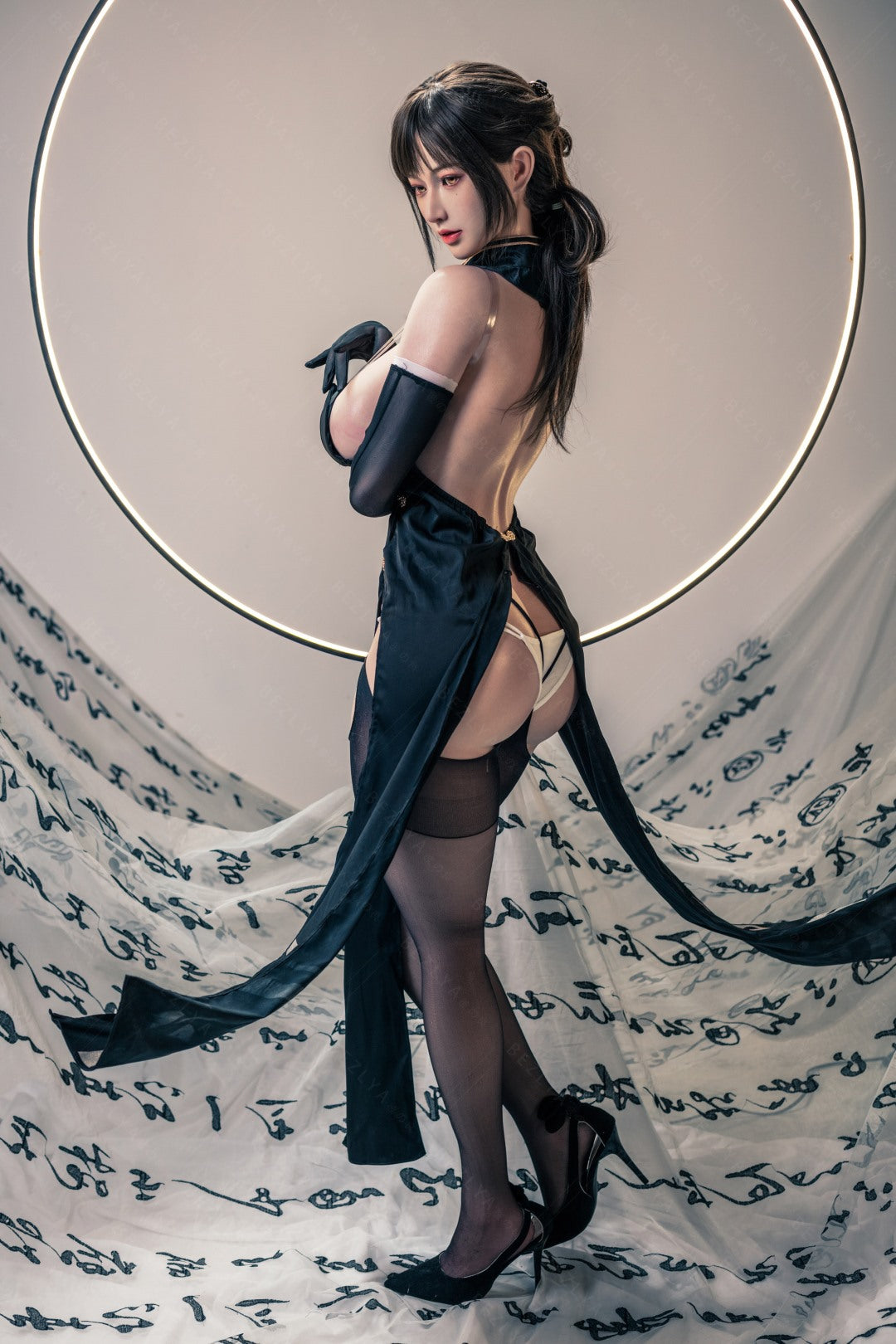 Seksa lelle Lagenaria (Bezlya Doll 155 cm H-kauss 2,1 silikona)