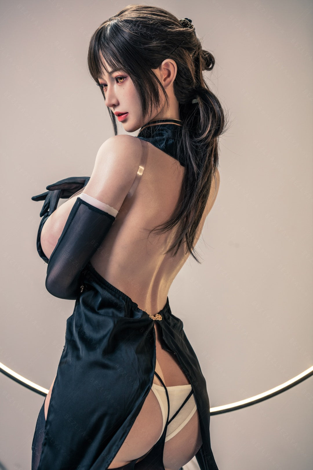 Seksa lelle Lagenaria (Bezlya Doll 155 cm H-kauss 2,1 silikona)