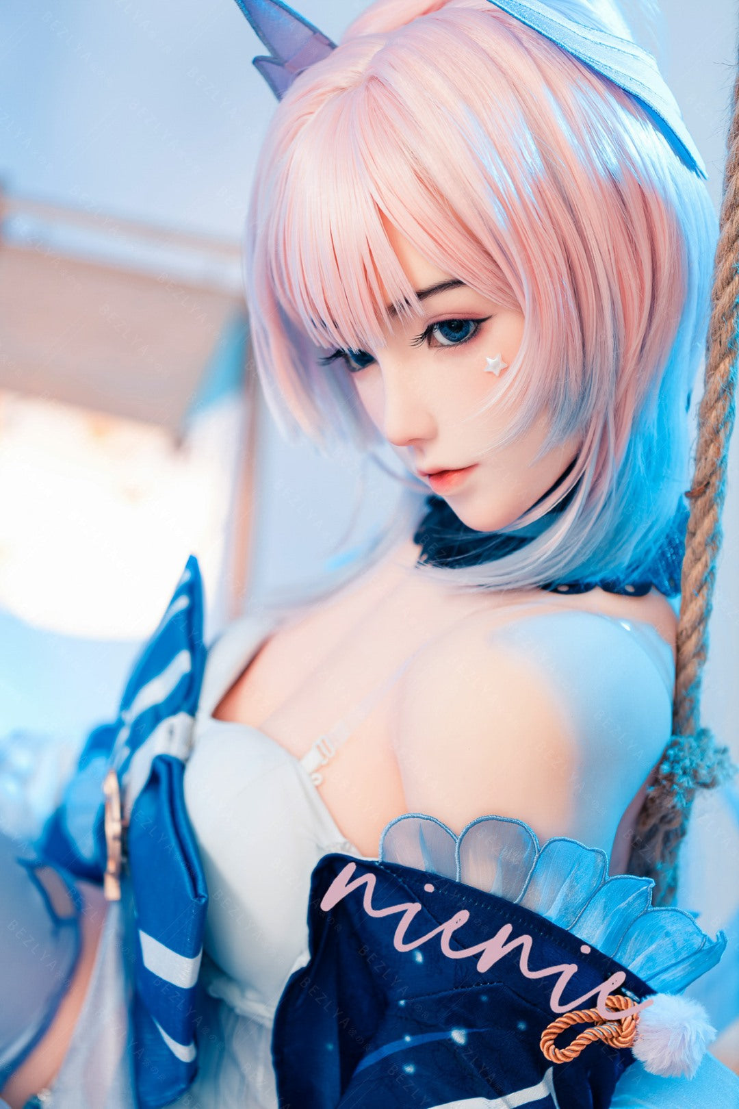 Seksa lelle Cyrtenthera (Bezlya Doll 155 cm B kauss, 2,0 TPE+silikons)