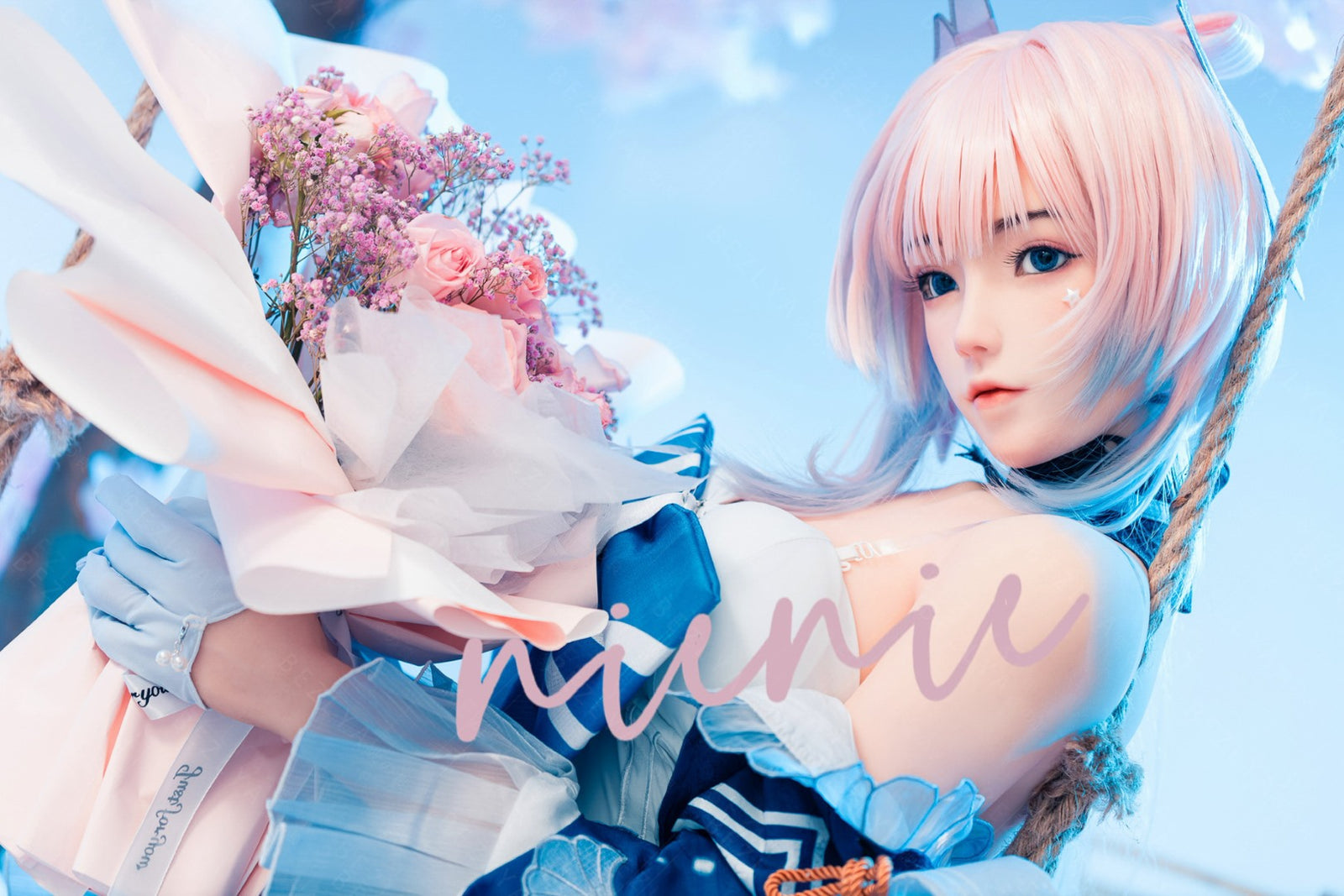 Seksa lelle Cyrtenthera (Bezlya Doll 155 cm B kauss, 2,0 TPE+silikons)
