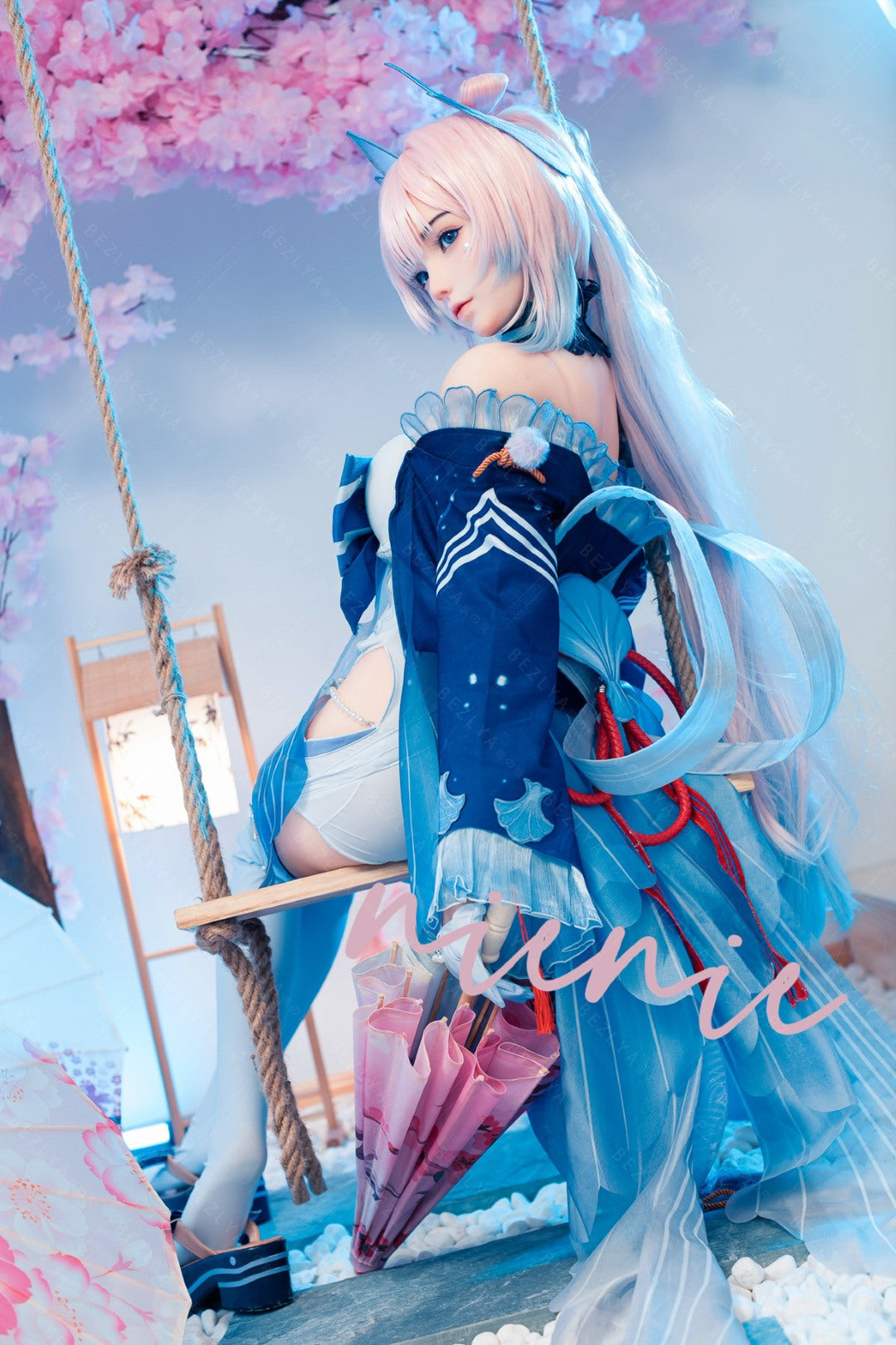 Seksa lelle Cyrtenthera (Bezlya Doll 155 cm B kauss, 2,0 TPE+silikons)