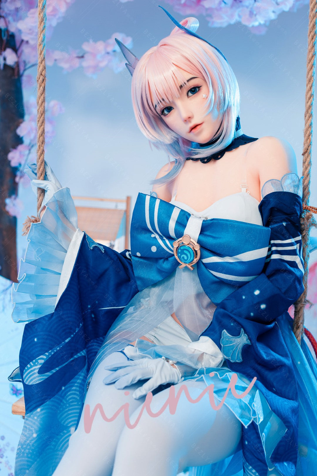 Seksa lelle Cyrtenthera (Bezlya Doll 155 cm B kauss, 2,0 TPE+silikons)