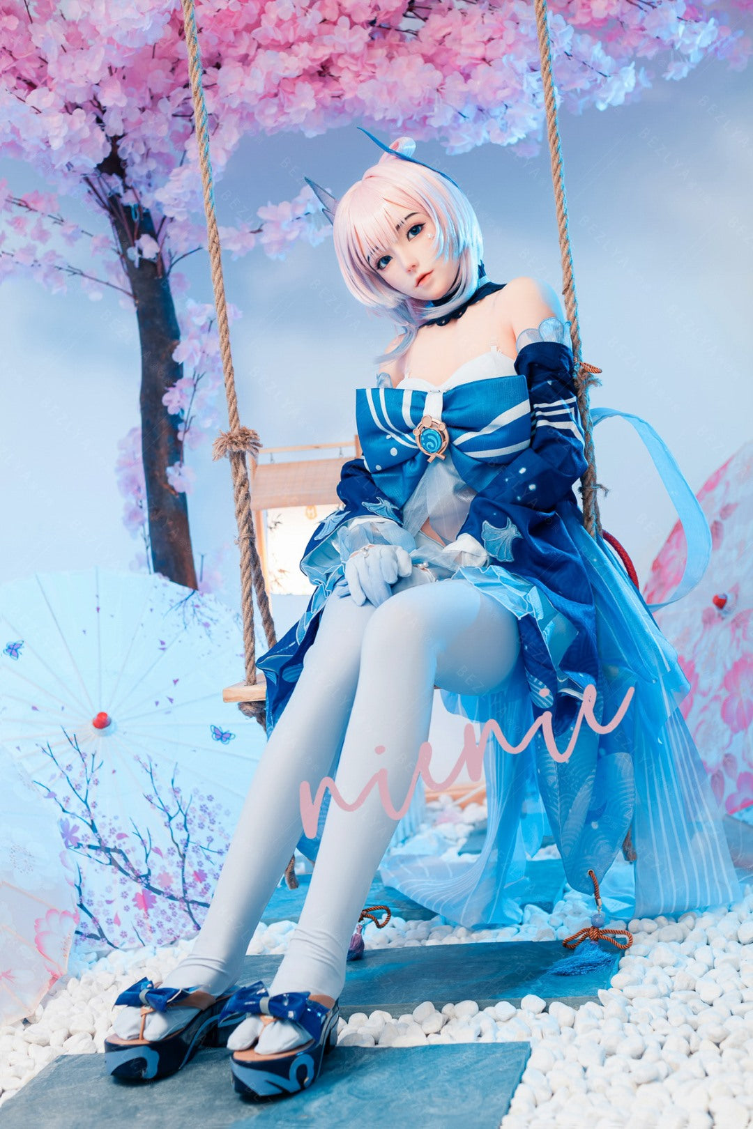 Seksa lelle Cyrtenthera (Bezlya Doll 155 cm B kauss, 2,0 TPE+silikons)