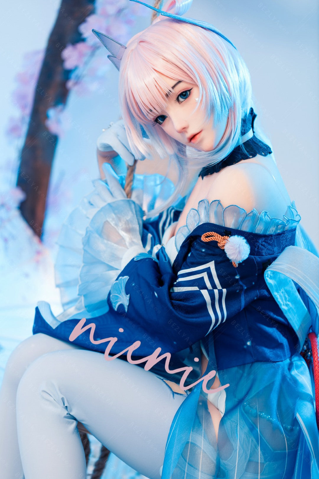 Seksa lelle Cyrtenthera (Bezlya Doll 155 cm B kauss, 2,0 TPE+silikons)