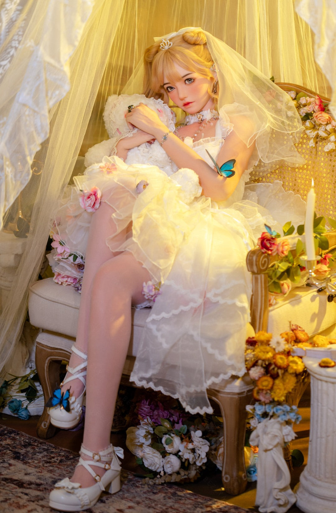 Oleandra seksa lelle (Bezlya Doll 156 cm B krūze 2,1 silikona)