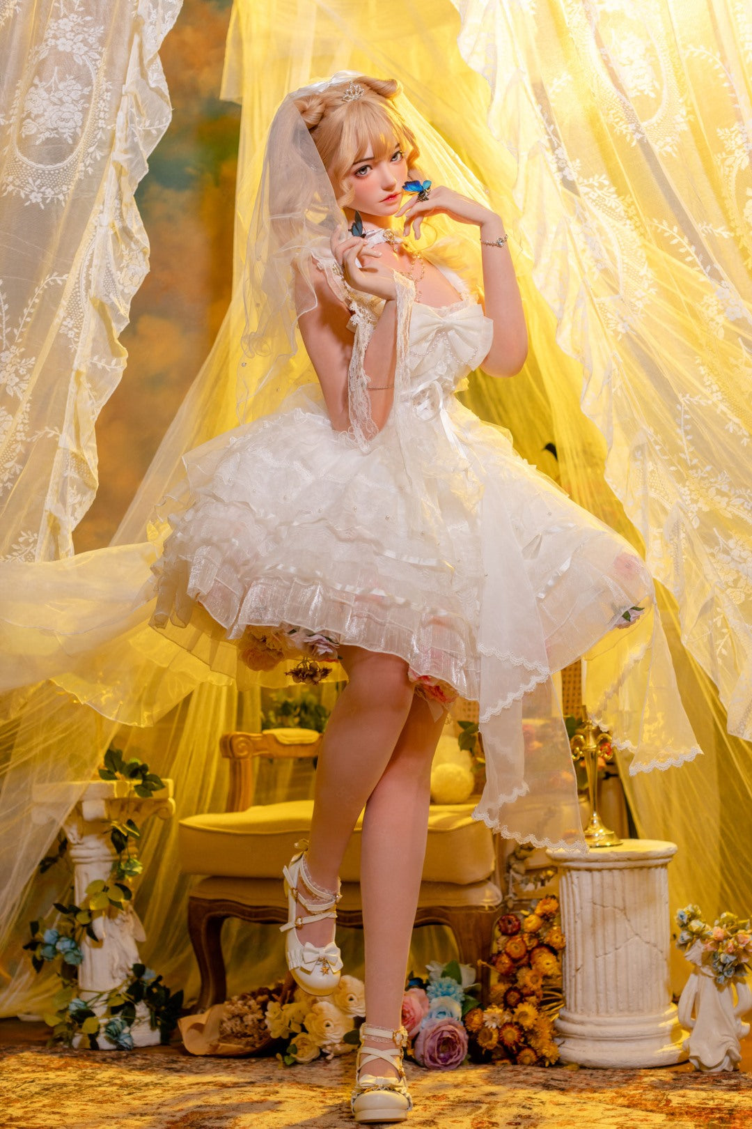 Oleandra seksa lelle (Bezlya Doll 156 cm B krūze 2,1 silikona)