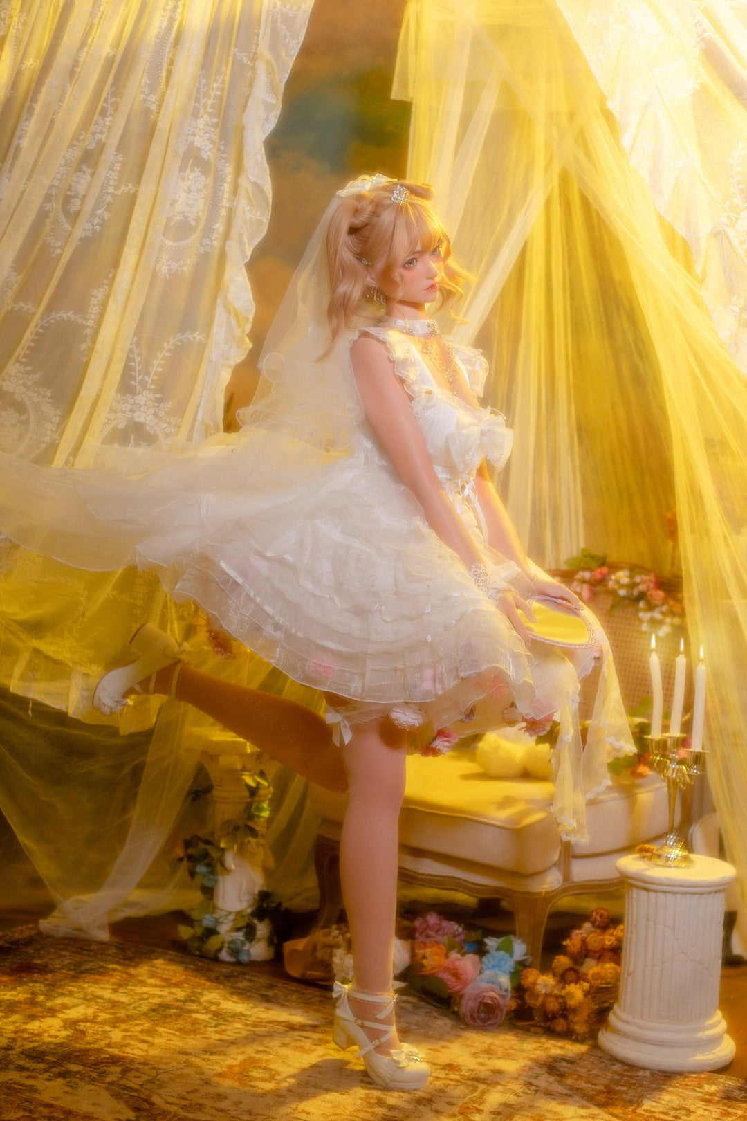 Oleandra seksa lelle (Bezlya Doll 156 cm B krūze 2,1 silikona)