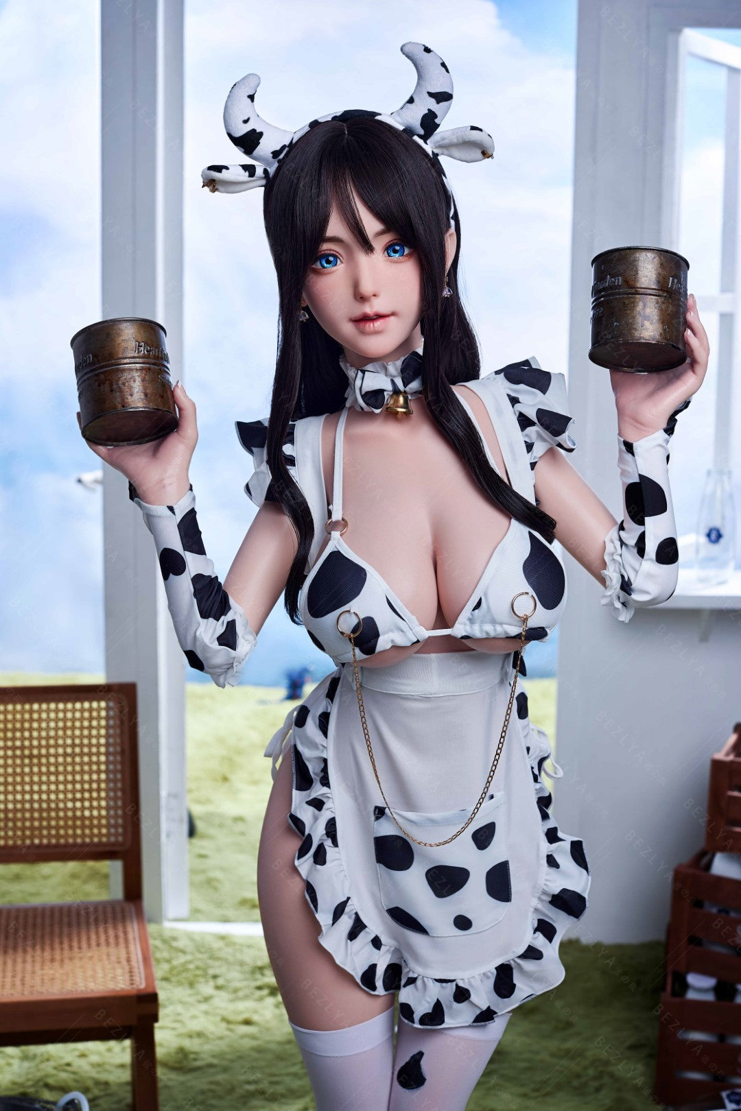 Pisum seksa lelle (Bezlya Doll 145 cm F-kauss 2,2CF silikons)