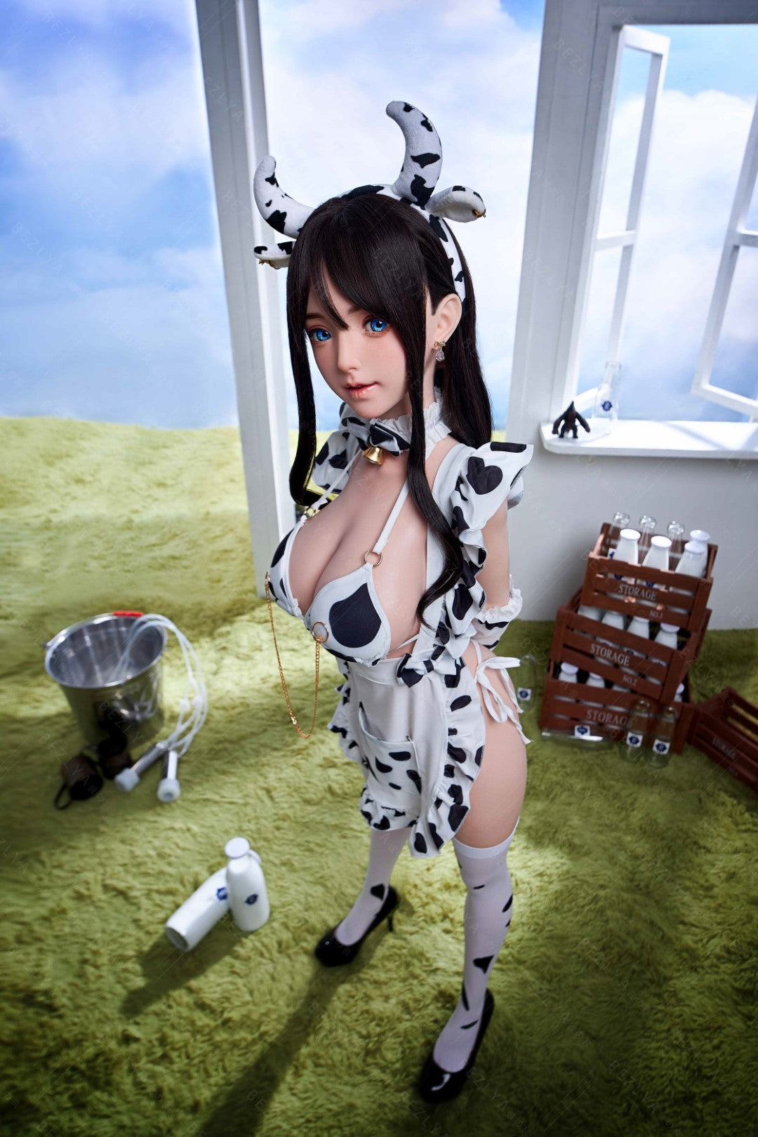 Pisum seksa lelle (Bezlya Doll 145 cm F-kauss 2,2CF silikons)