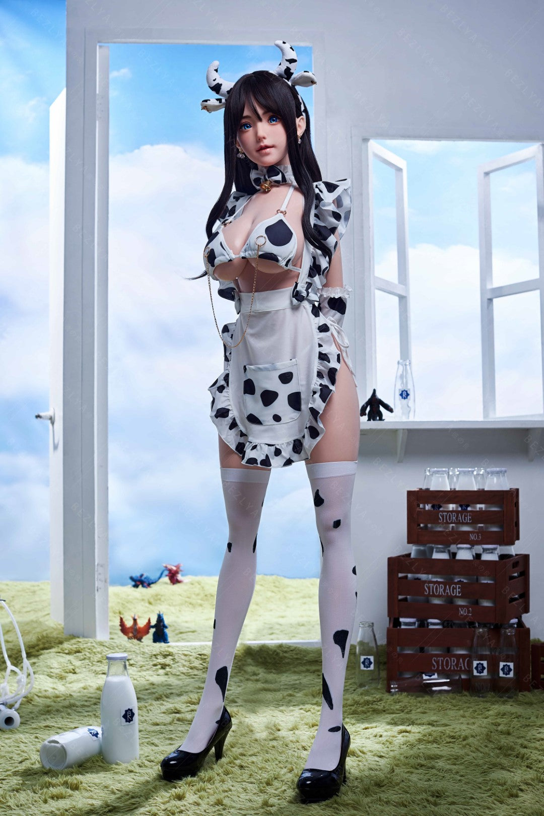 Pisum seksa lelle (Bezlya Doll 145 cm F-kauss 2,2CF silikons)