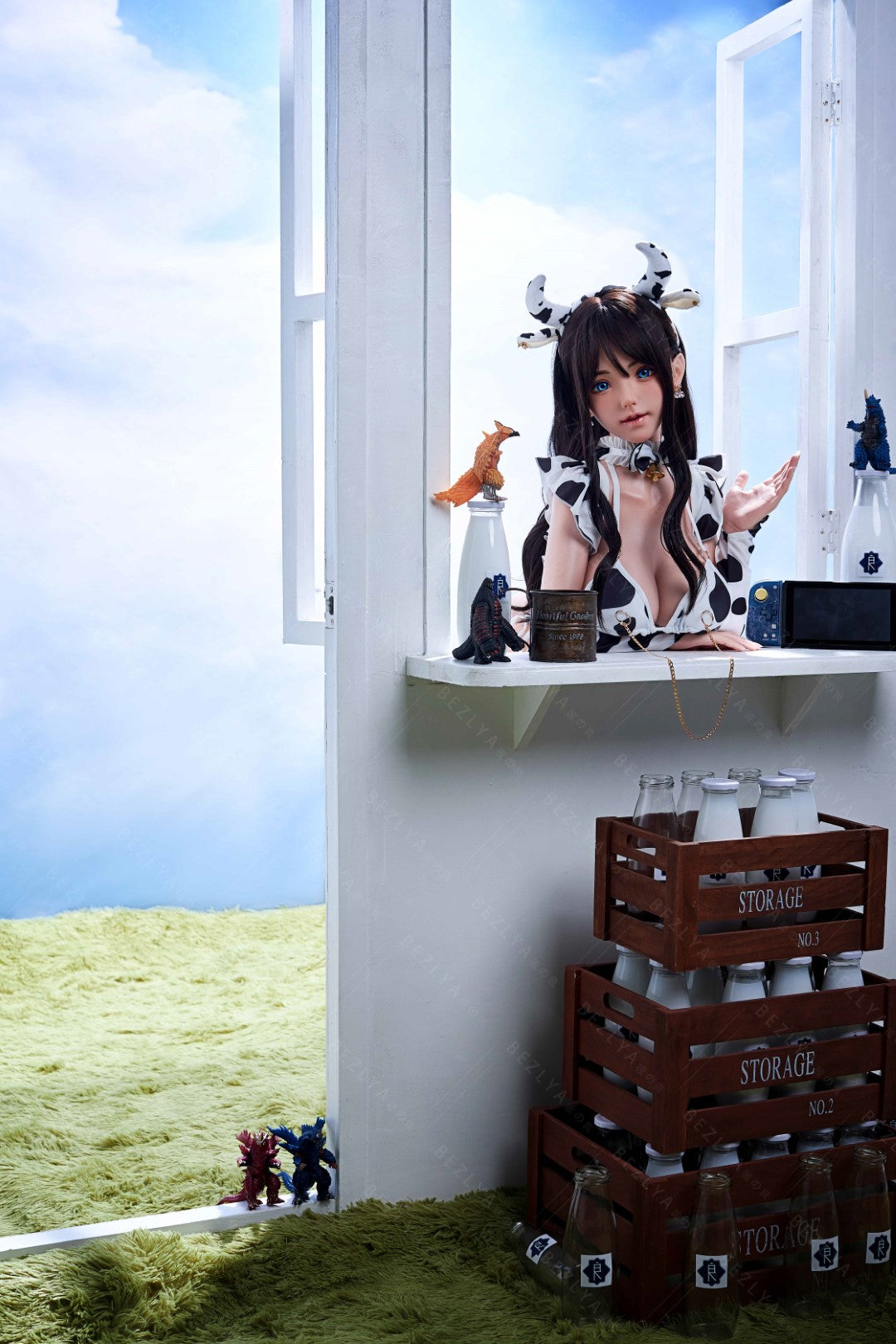 Pisum seksa lelle (Bezlya Doll 145 cm F-kauss 2,2CF silikons)