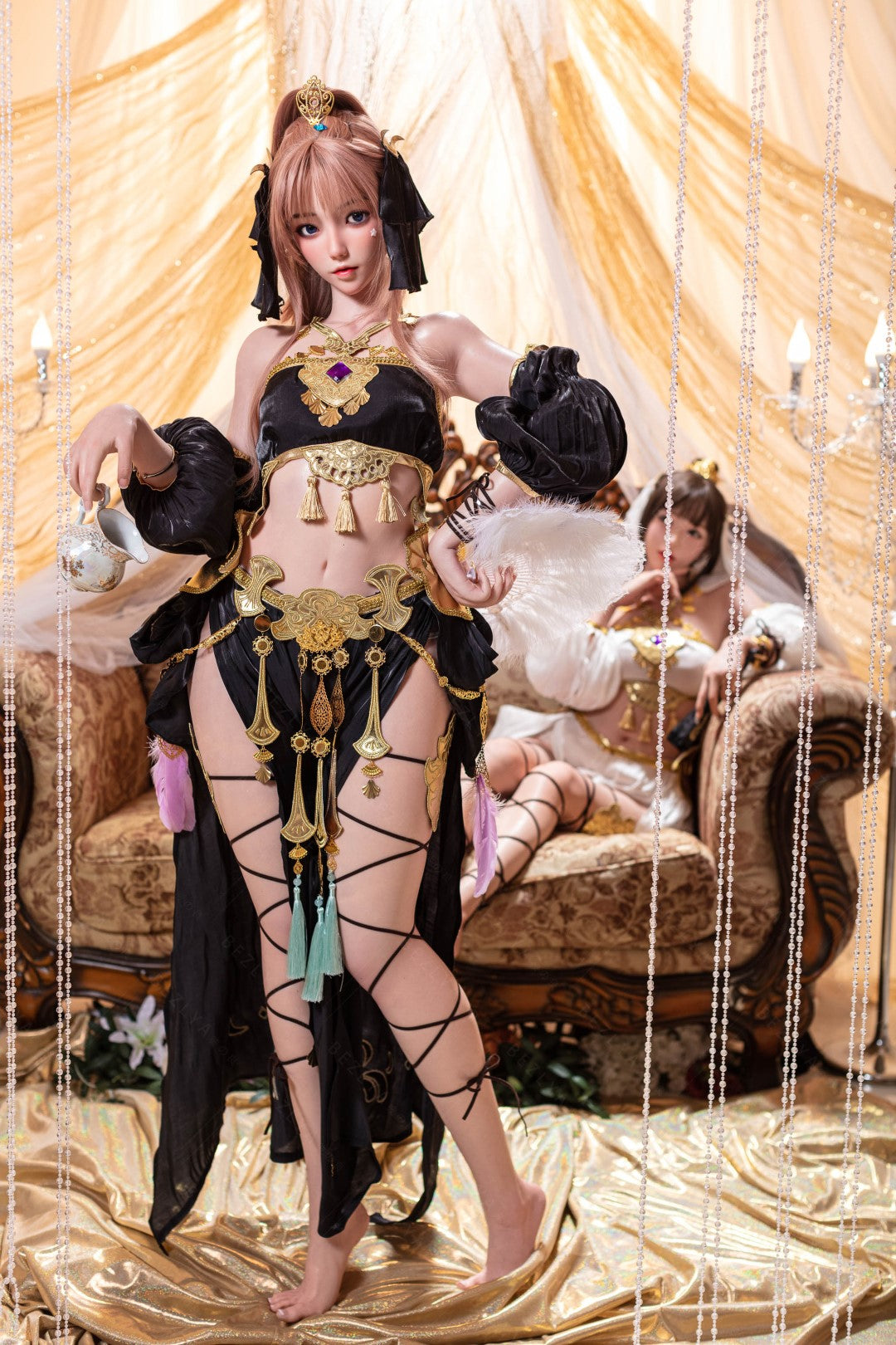 Seksa lelle Cyrtenthera (Bezlya Doll 155 cm H-kauss 2,1 silikona)