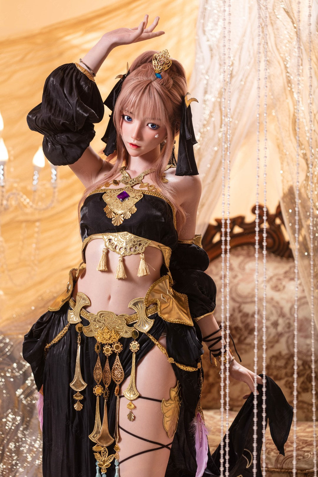 Seksa lelle Cyrtenthera (Bezlya Doll 155 cm H-kauss 2,1 silikona)