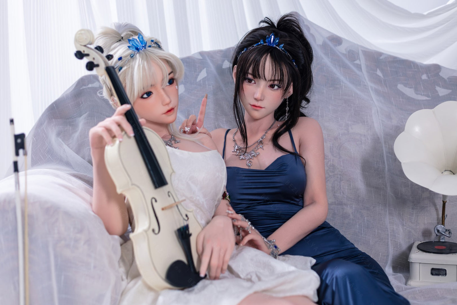 Seksa lelle Cyrtenthera (Bezlya Doll 155 cm E-kauss 2.2CF silikons)