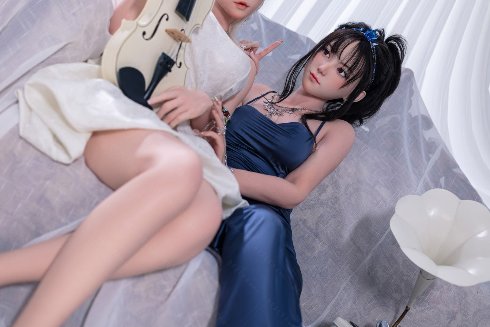 Seksa lelle Gardēnija (Bezlya Doll 155 cm E-kauss 2.2CF silikons)