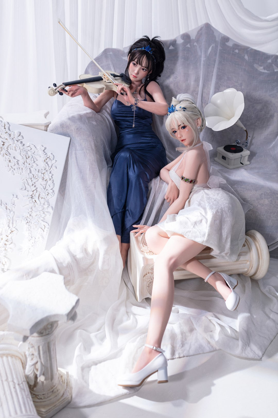 Seksa lelle Gardēnija (Bezlya Doll 155 cm E-kauss 2.2CF silikons)
