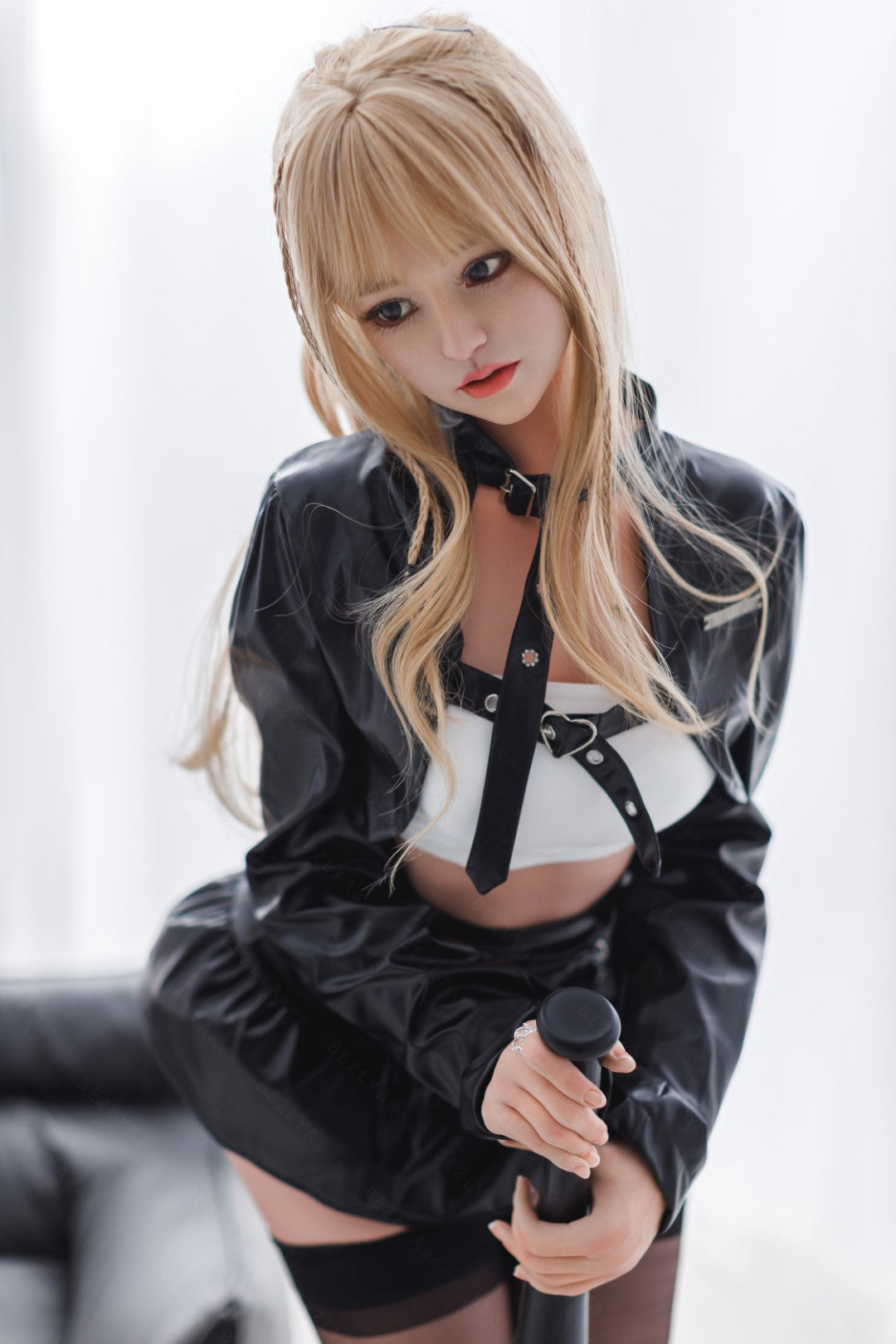 Hortenzijas seksa lelle (Bezlya Doll 156 cm B krūze 2,1 silikona)