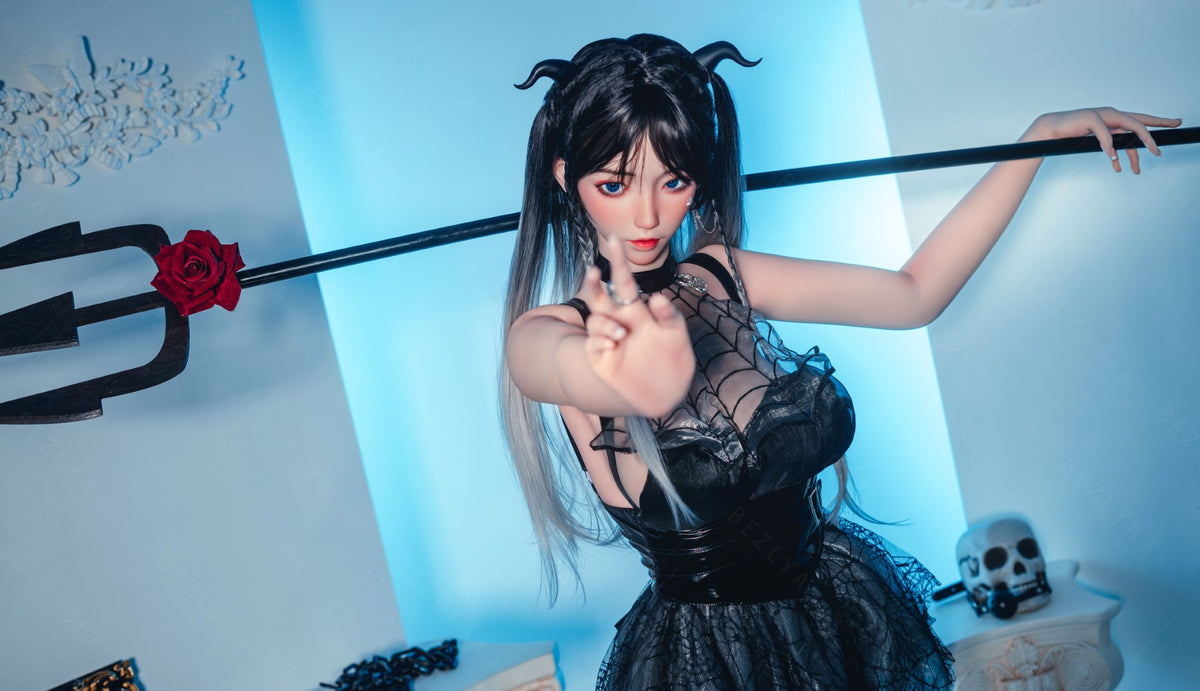 Seksa lelle Cyrtenthera (Bezlya Doll 163 cm C-kauss 2,1 silikona)