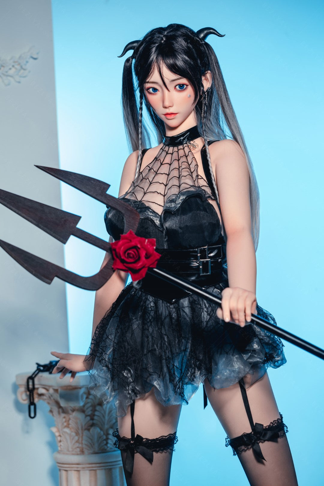 Seksa lelle Cyrtenthera (Bezlya Doll 163 cm C-kauss 2,1 silikona)
